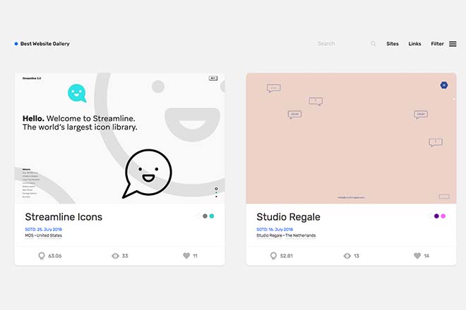 Best Website Gallery - Inspiration Web Design